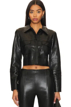 Women Amanda Uprichard Jackets & Coats>X Revolve Lucas Faux Leather Jacket