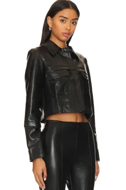 Women Amanda Uprichard Jackets & Coats>X Revolve Lucas Faux Leather Jacket