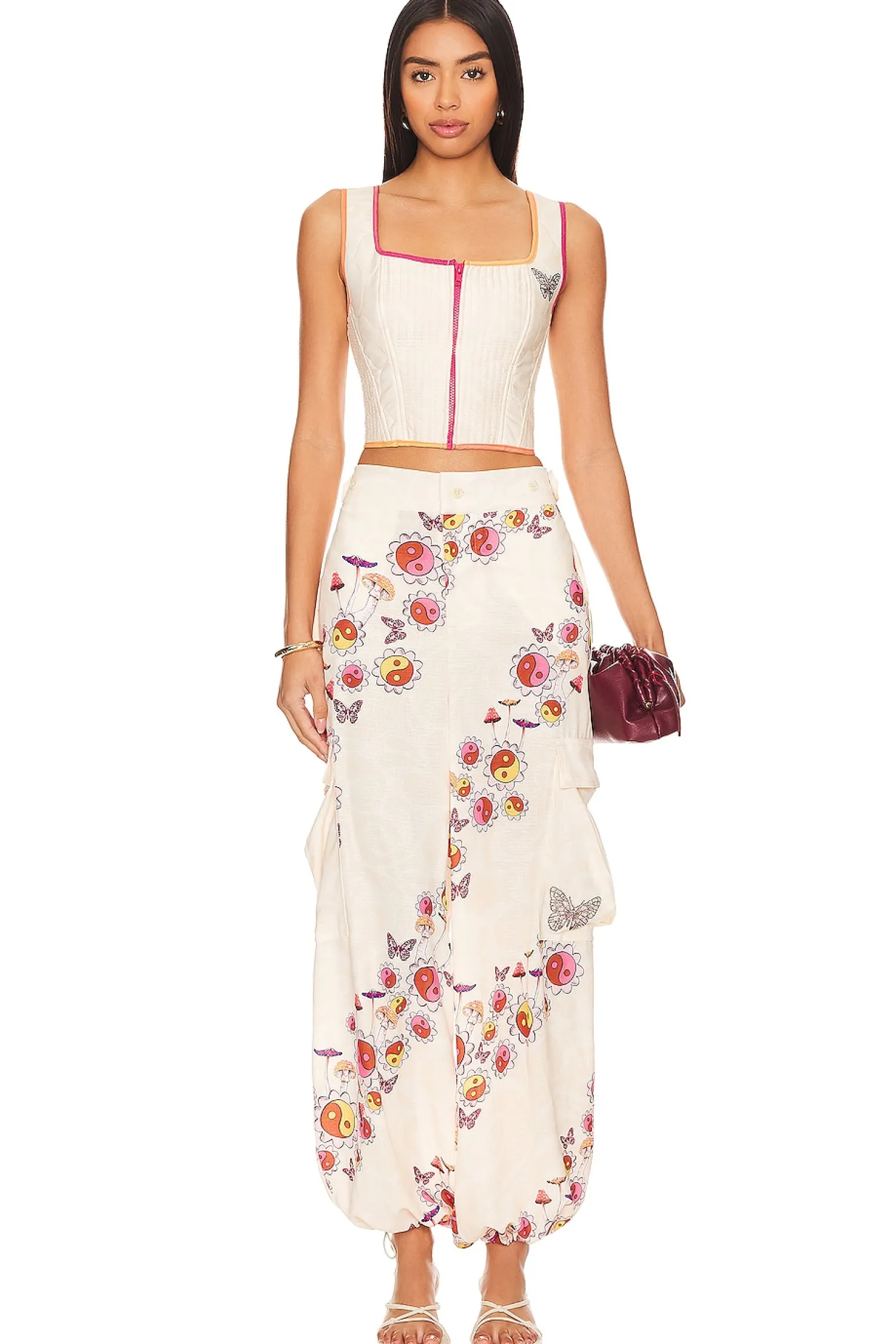 Women Agua Bendita Pants>x REVOLVE Maicy Cargo Pants