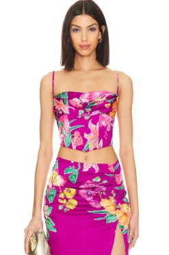 Women ROCOCO SAND Matching Sets>X Revolve Megan Crop Top