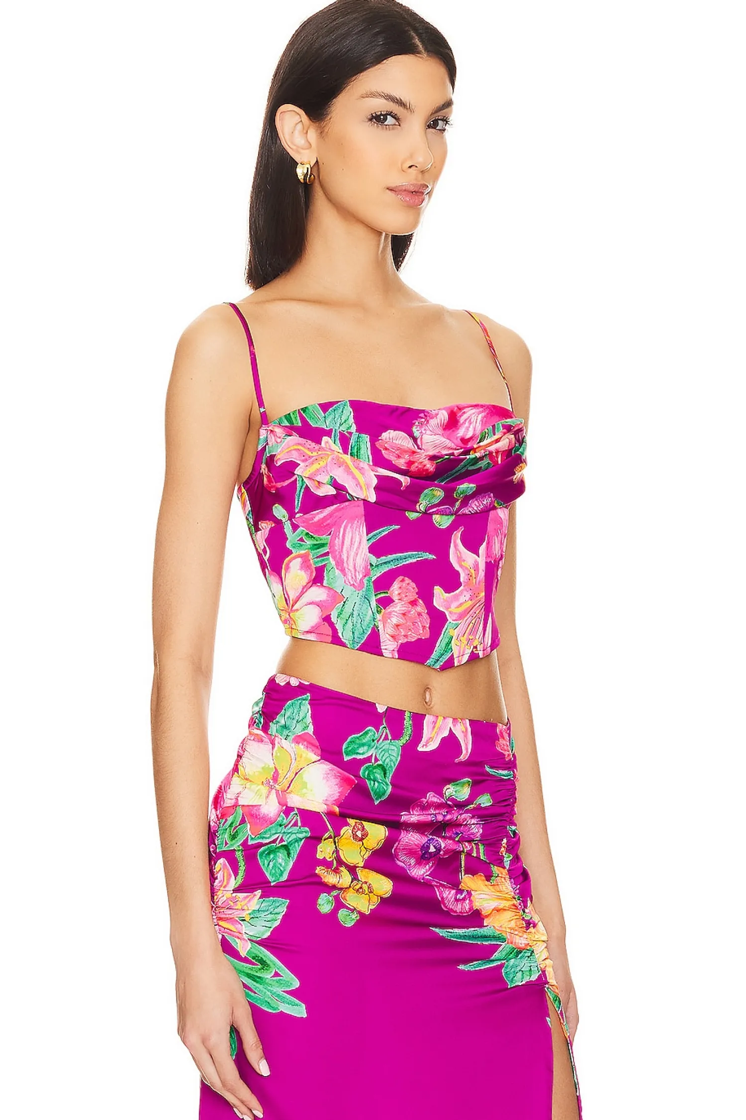 Women ROCOCO SAND Matching Sets>X Revolve Megan Crop Top