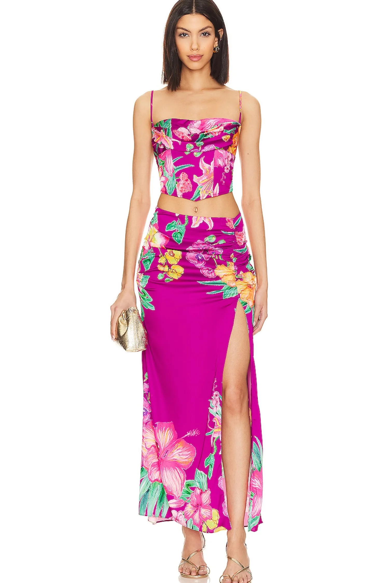 Women ROCOCO SAND Matching Sets>X Revolve Megan Midi Skirt