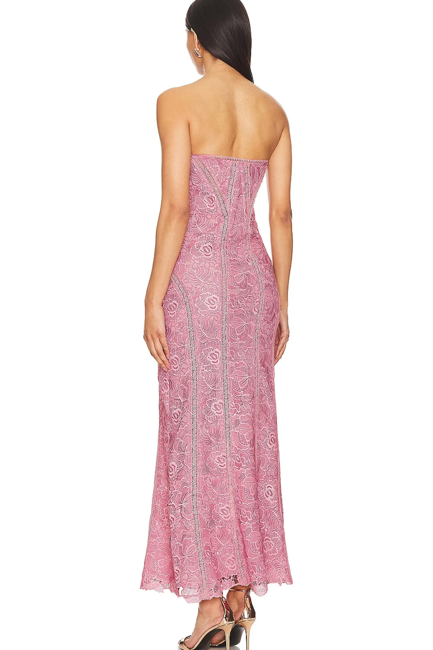 Women ROCOCO SAND Dresses>X Revolve Paris Lace Midi Dress