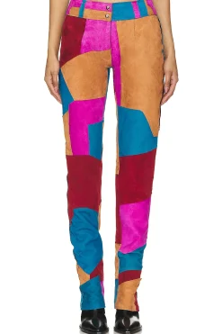 Women Understated Leather Pants>X Revolve 70s Patch Pant