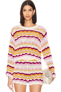 Women LSPACE Matching Sets>X Revolve Sun Ray Sweater