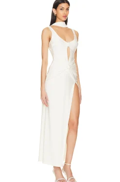 Women Khanums Dresses>X Revolve Tri Cut Out Gown