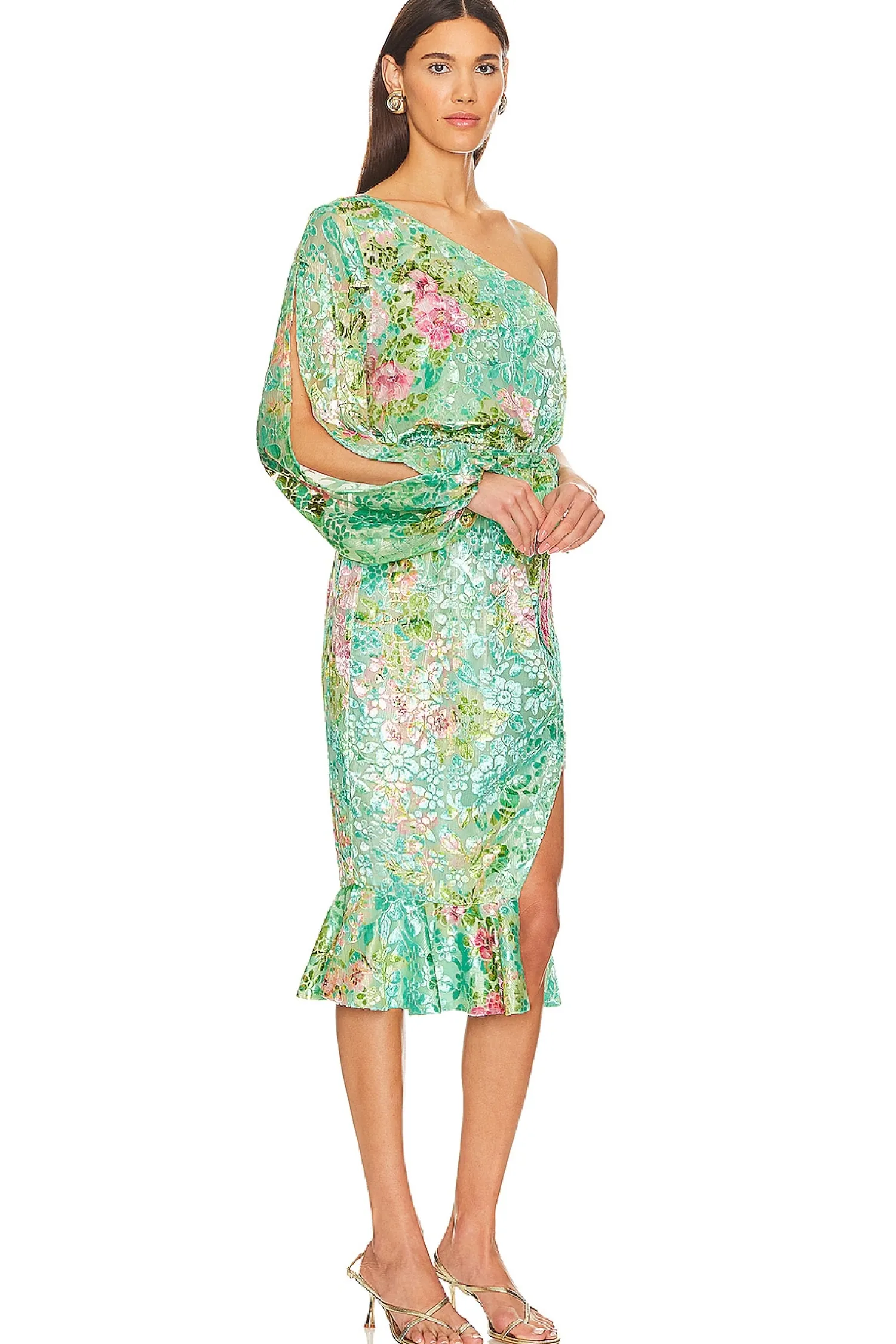 Women HEMANT AND NANDITA Dresses>x REVOLVE Veena Midi Dress