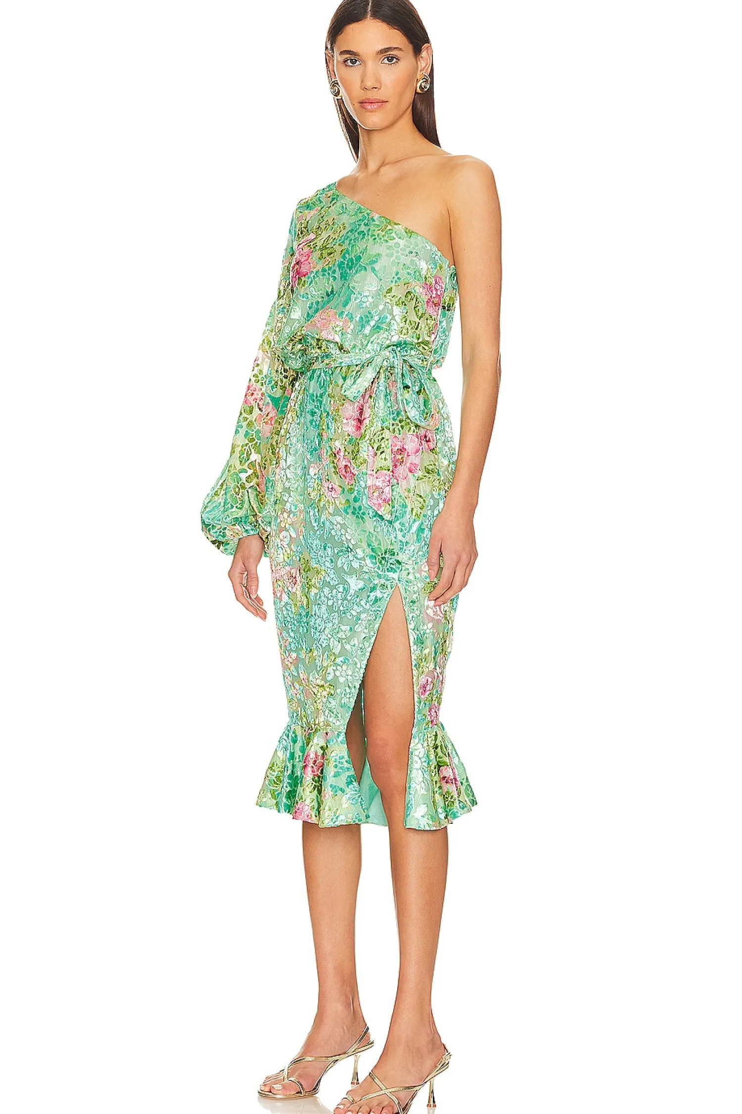 Women HEMANT AND NANDITA Dresses>x REVOLVE Veena Midi Dress