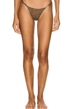 Women Diesel Lingerie & Sleepwear>X Savage Camo Lace String Thong