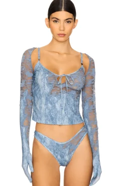 Women Diesel Lingerie & Sleepwear>X Savage Lace Bolero