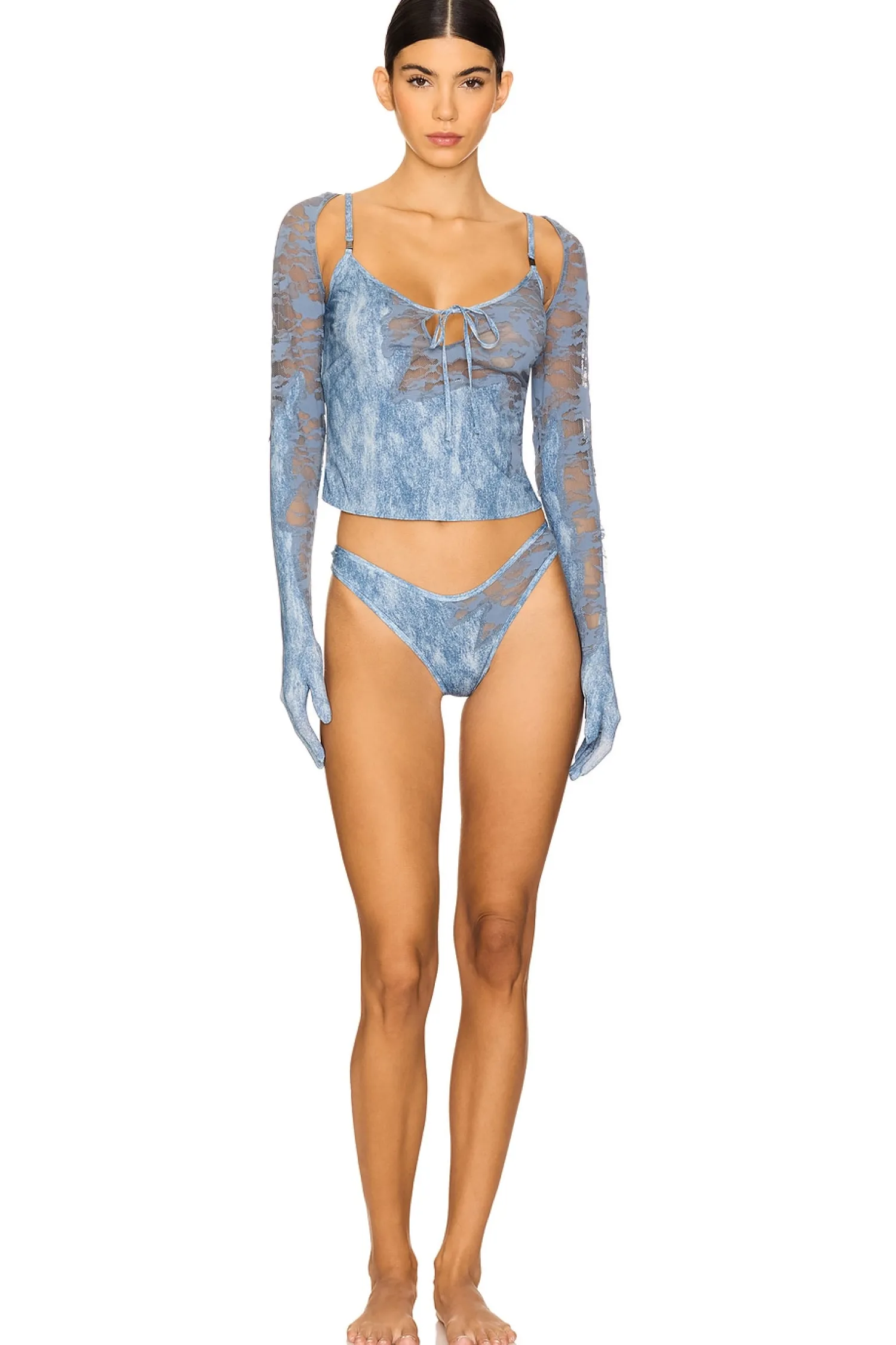 Women Diesel Lingerie & Sleepwear>X Savage Lace Bolero