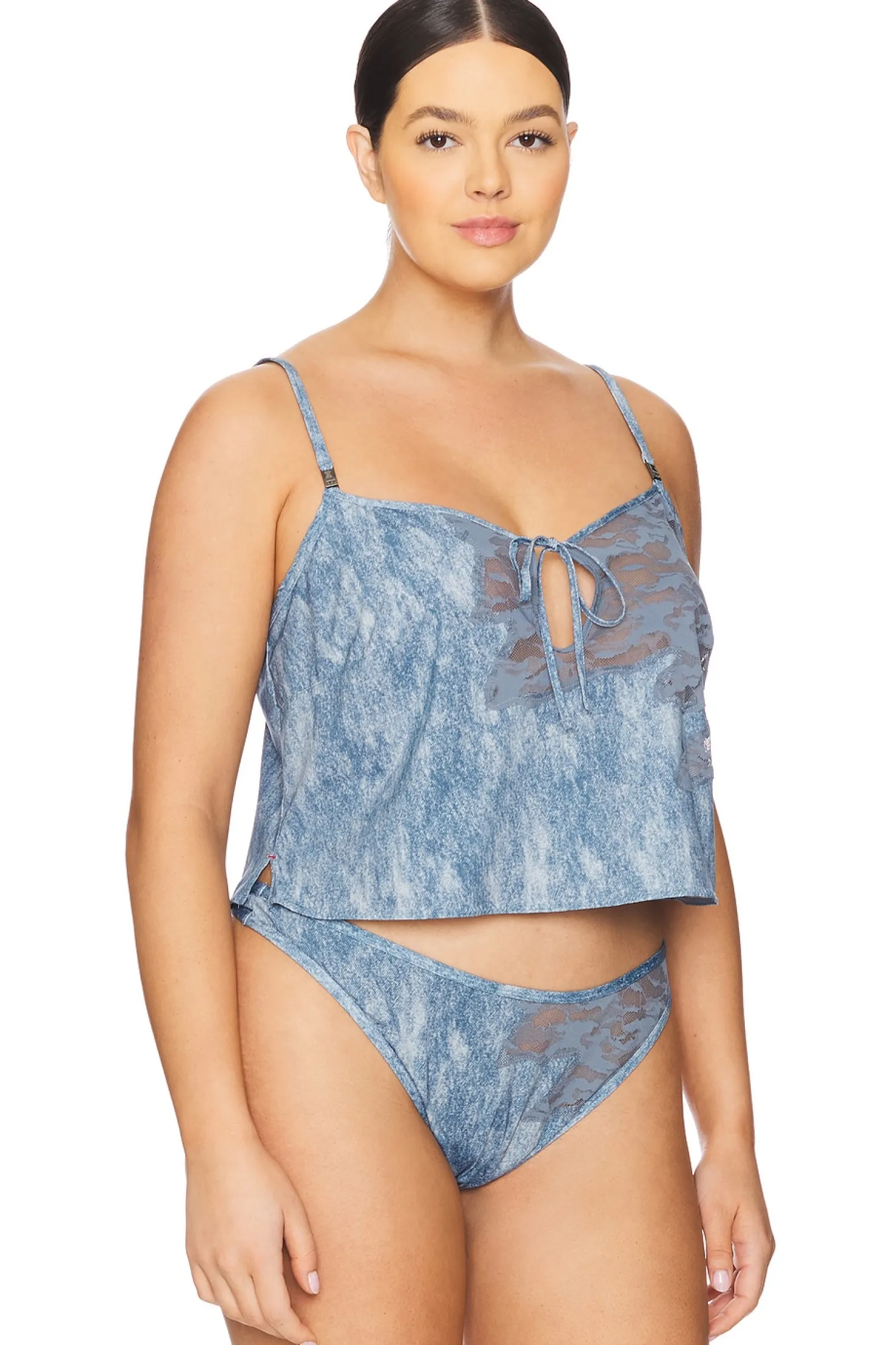 Women Diesel Lingerie & Sleepwear>X Savage Lace Sleep Cami