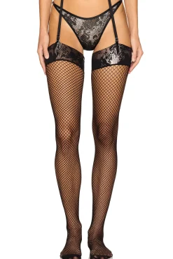 Women Diesel Lingerie & Sleepwear>X Savage Thigh High Stockings