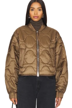 Women AGOLDE Jackets & Coats>X Shoreditch Ski Club Iona Quilted Jacket