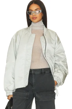 Women AGOLDE Jackets & Coats>x Shoreditch Ski Club Nisa Bomber Jacket