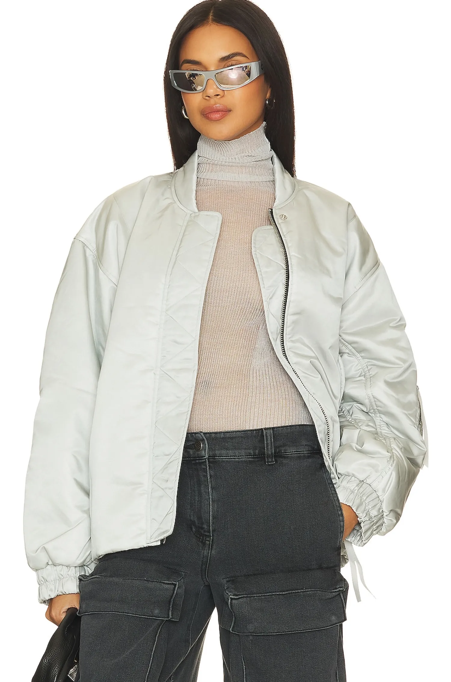 Women AGOLDE Jackets & Coats>x Shoreditch Ski Club Nisa Bomber Jacket
