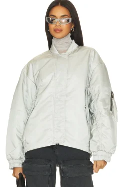 Women AGOLDE Jackets & Coats>x Shoreditch Ski Club Nisa Bomber Jacket