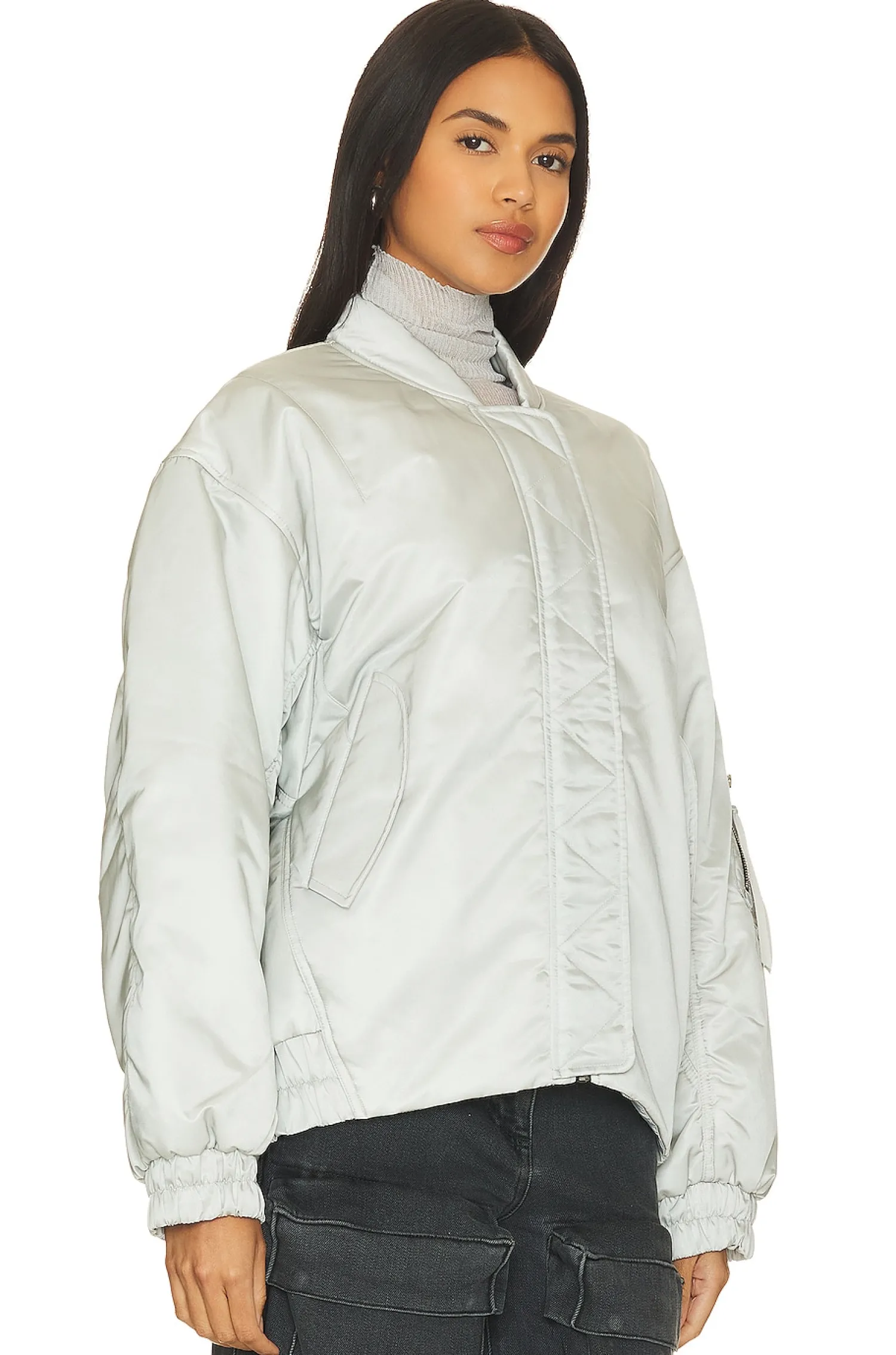 Women AGOLDE Jackets & Coats>x Shoreditch Ski Club Nisa Bomber Jacket