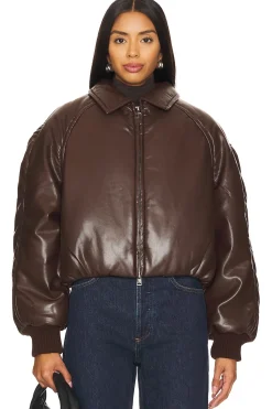 Women AGOLDE Jackets & Coats>X Shoreditch Ski Club Tate Padded Bomber