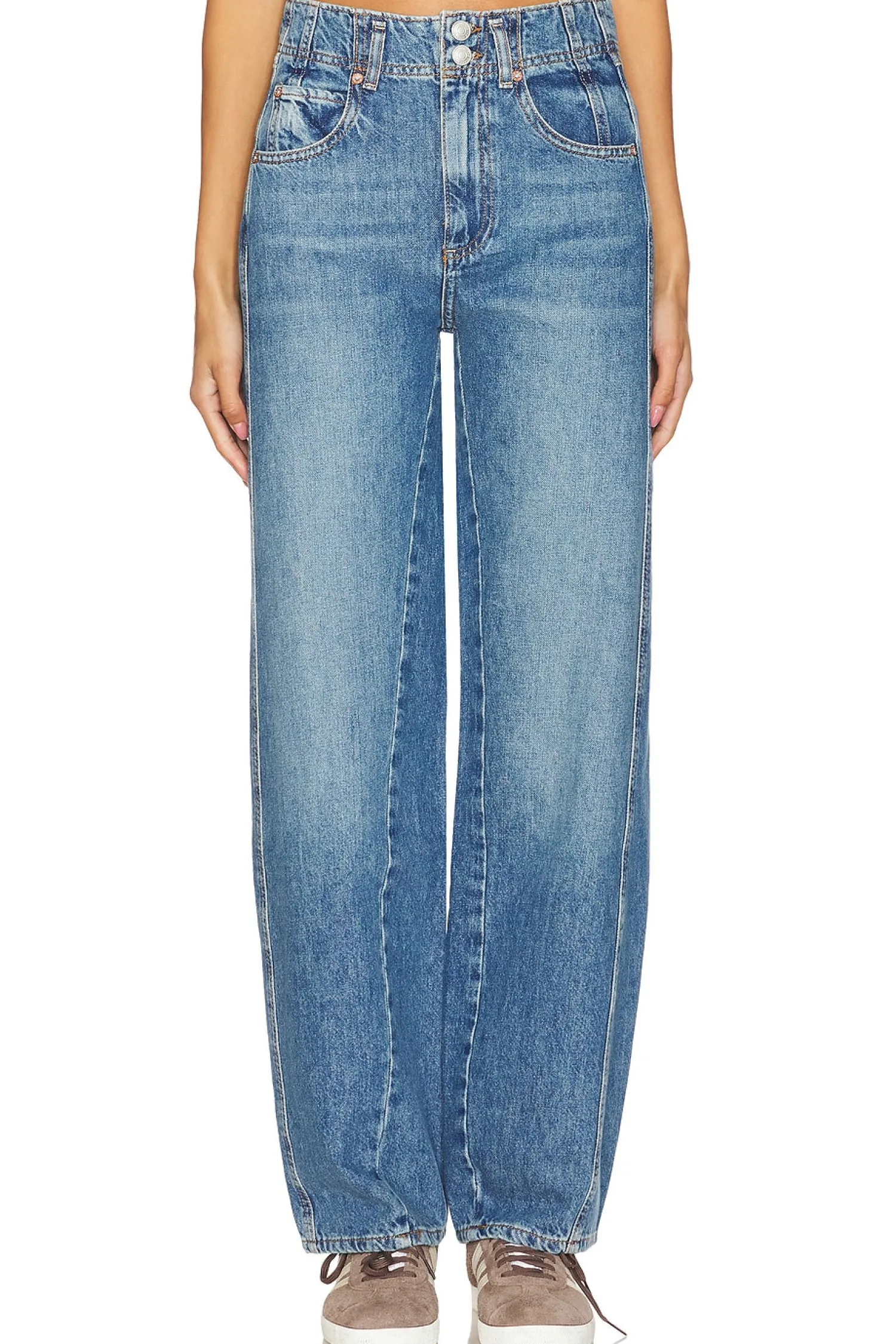 Women Free People Pants>x We The Free Aster Straight Leg