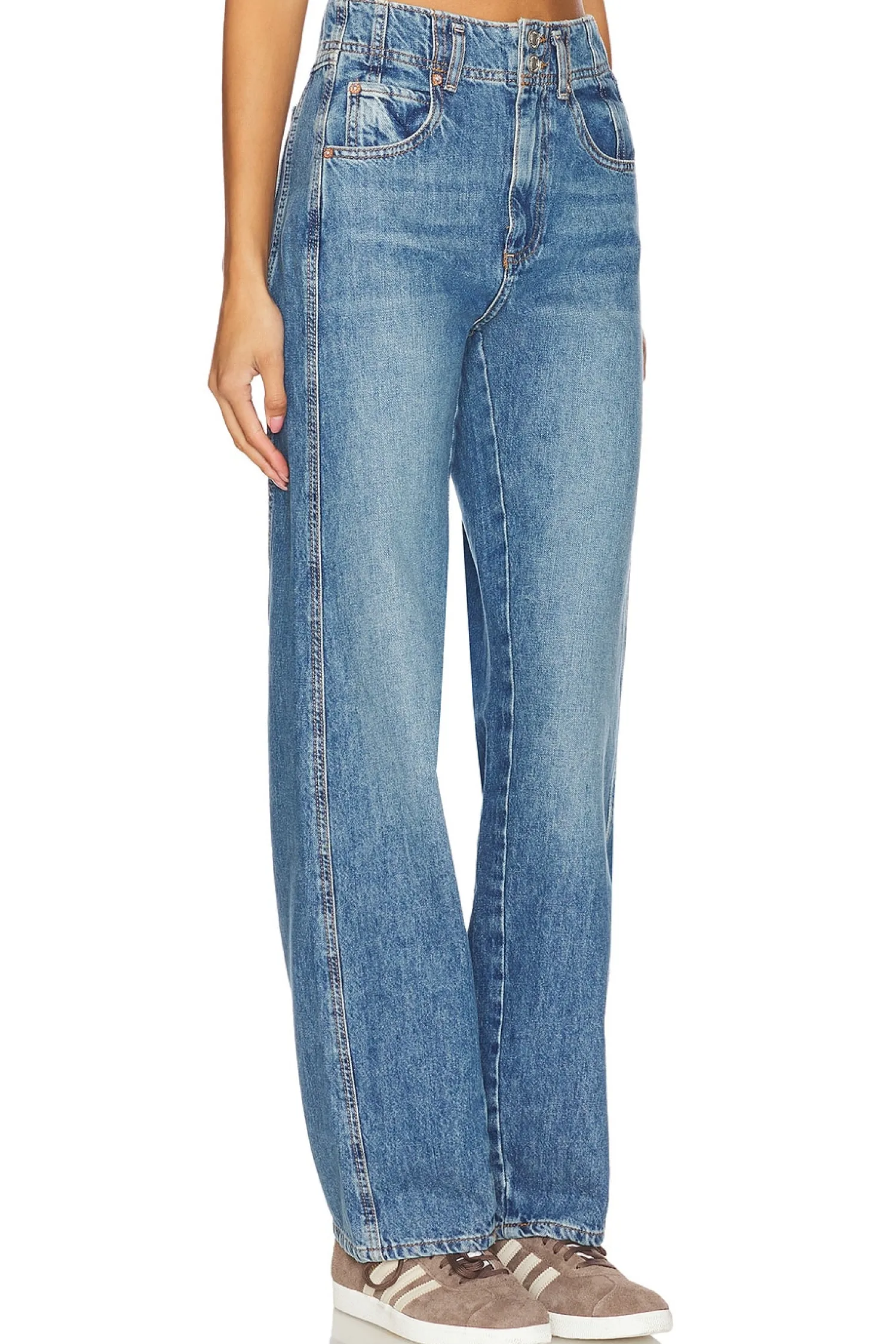 Women Free People Pants>x We The Free Aster Straight Leg