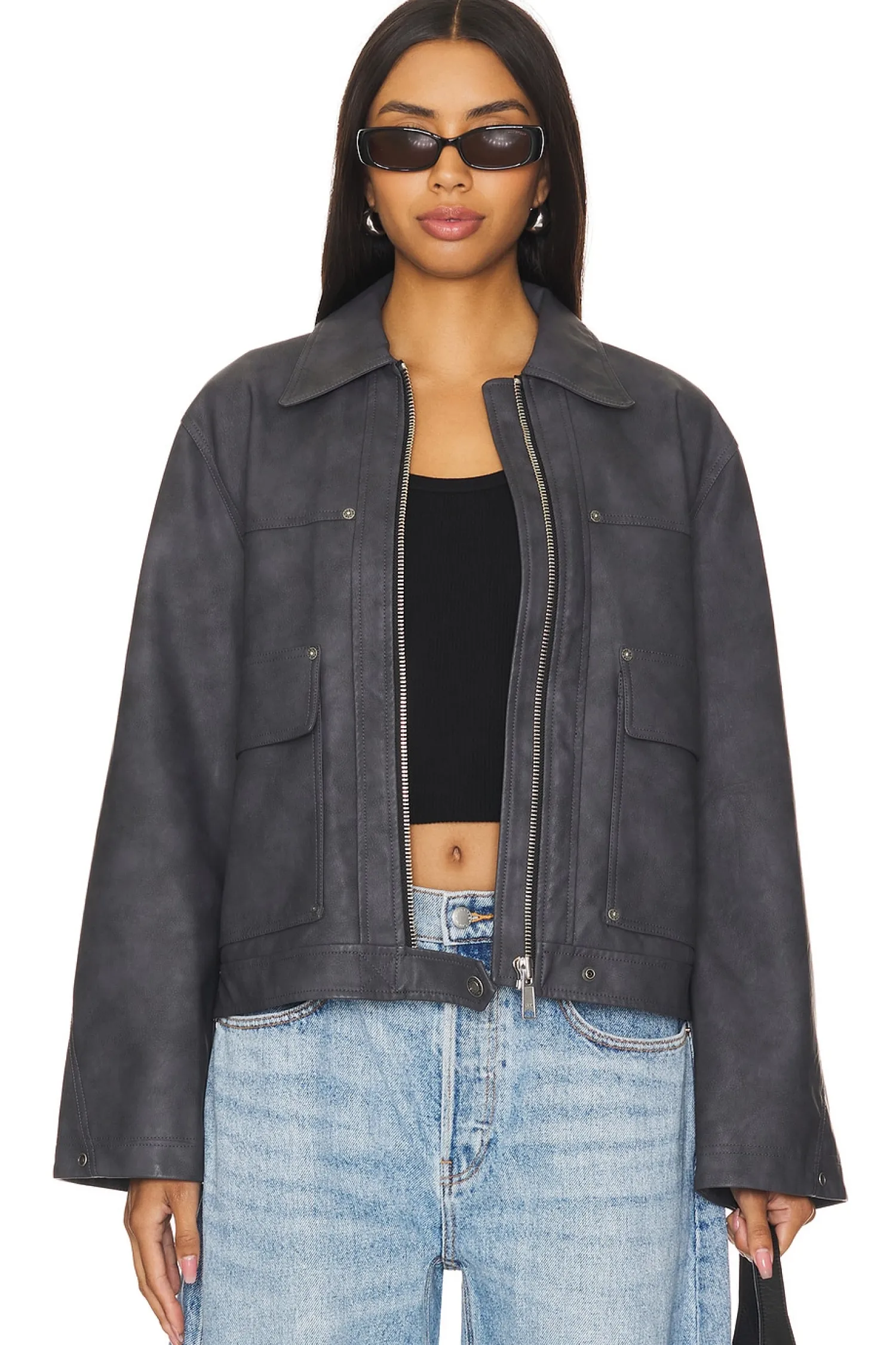 Women Free People Jackets & Coats>x We The Free Blair Faux Leather Jacket