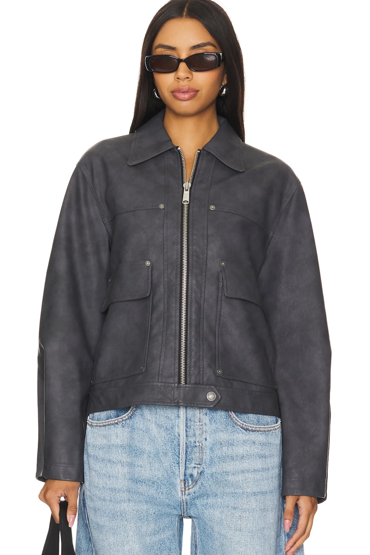 Women Free People Jackets & Coats>x We The Free Blair Faux Leather Jacket