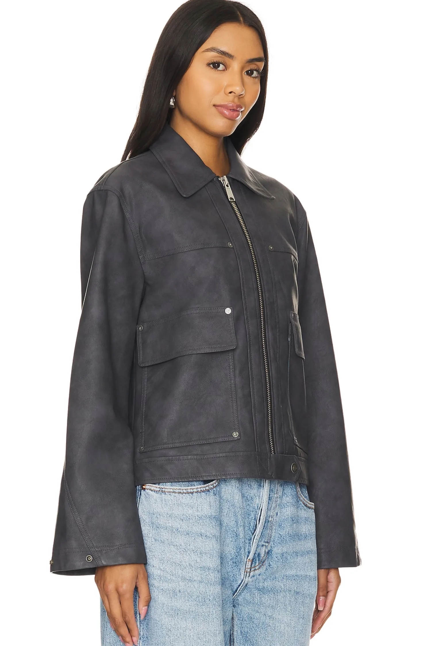 Women Free People Jackets & Coats>x We The Free Blair Faux Leather Jacket