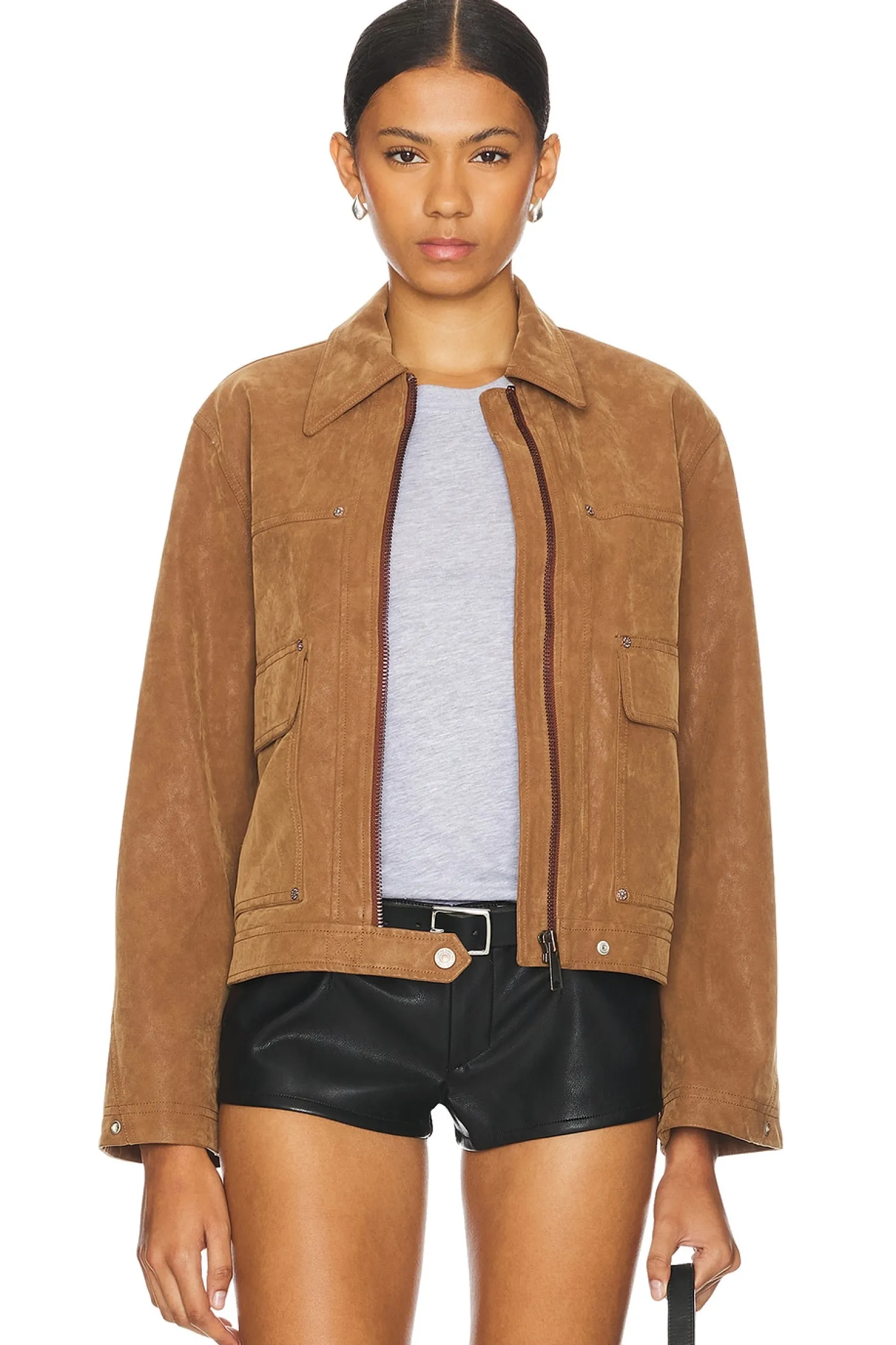 Women Free People Jackets & Coats>x We The Free Blair Faux Suede Jacket