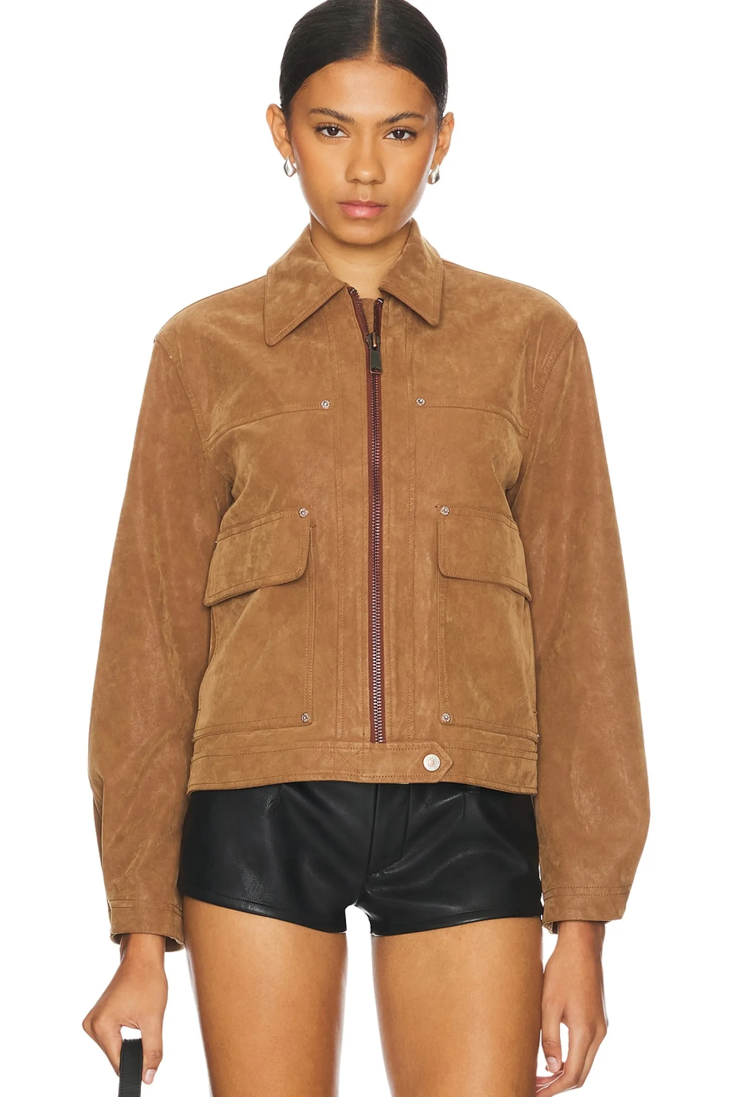 Women Free People Jackets & Coats>x We The Free Blair Faux Suede Jacket