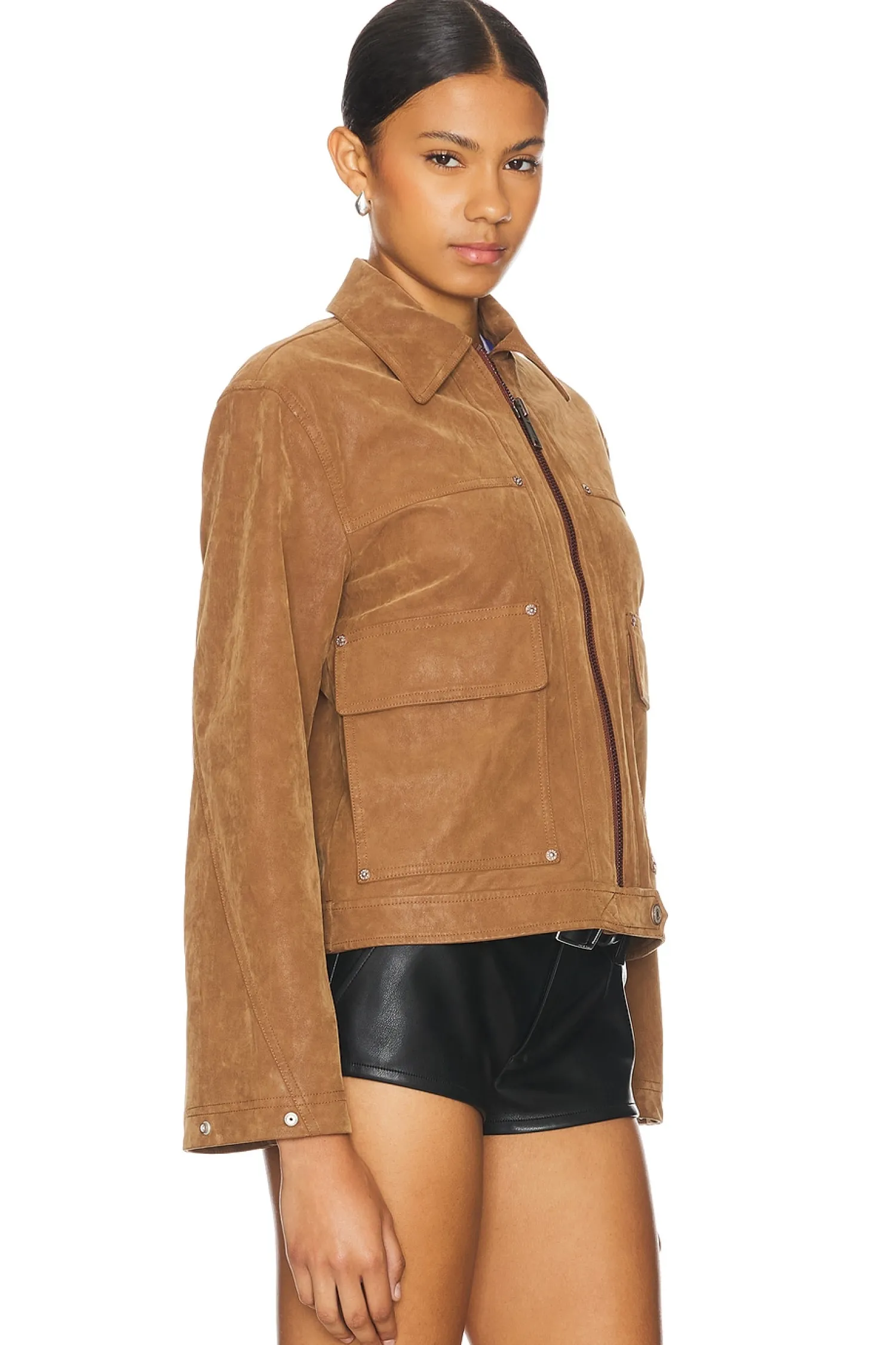 Women Free People Jackets & Coats>x We The Free Blair Faux Suede Jacket