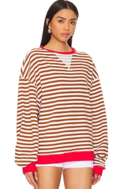 Women Free People Loungewear>x We The Free Classic Striped Crew