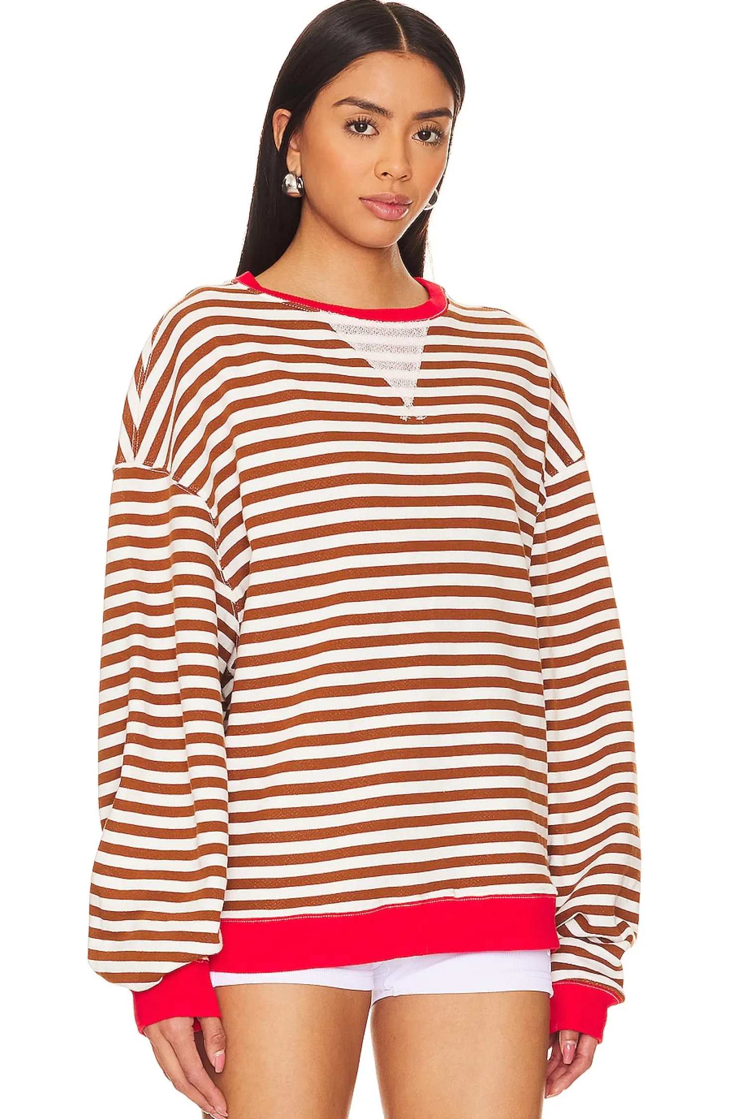Women Free People Loungewear>x We The Free Classic Striped Crew