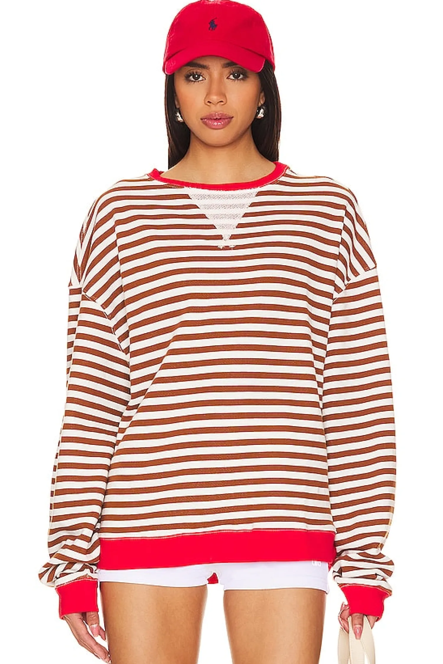 Women Free People Loungewear>x We The Free Classic Striped Crew