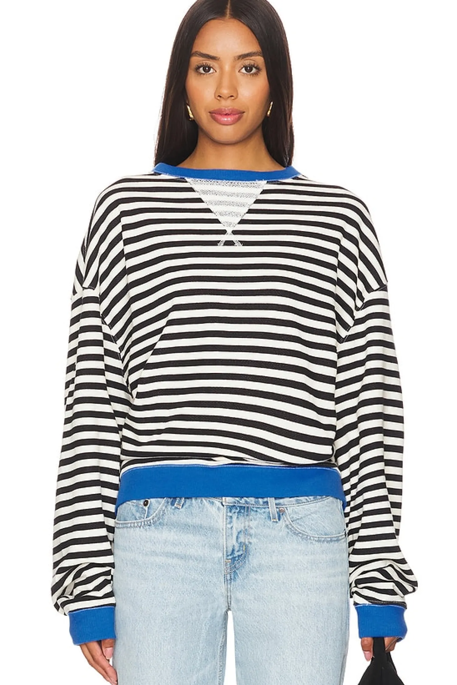 Women Free People Loungewear>x We The Free Classic Striped Crew