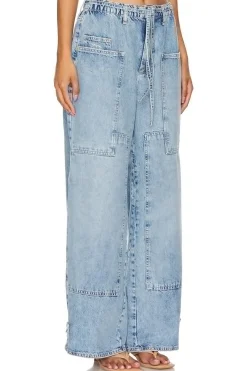 Women Free People Pants>x We The Free Curvy Outlaw Wide Leg Pants