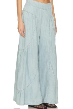 Women Free People Pants>x We The Free Dawn On Me Wide Leg