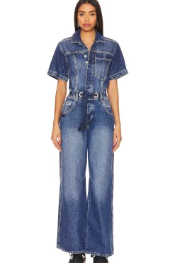 Women Free People Jumpsuits>x We The Free Edison Wide Leg Coverall