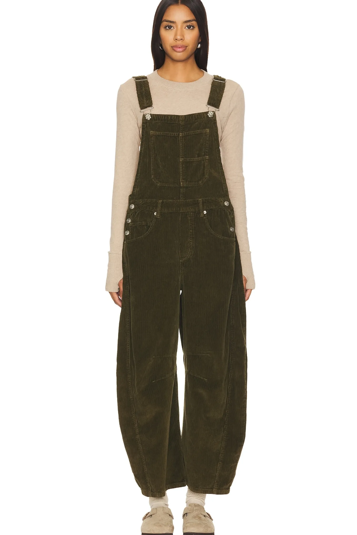 Women Free People Jumpsuits>x We The Free Good Luck Cord Overall
