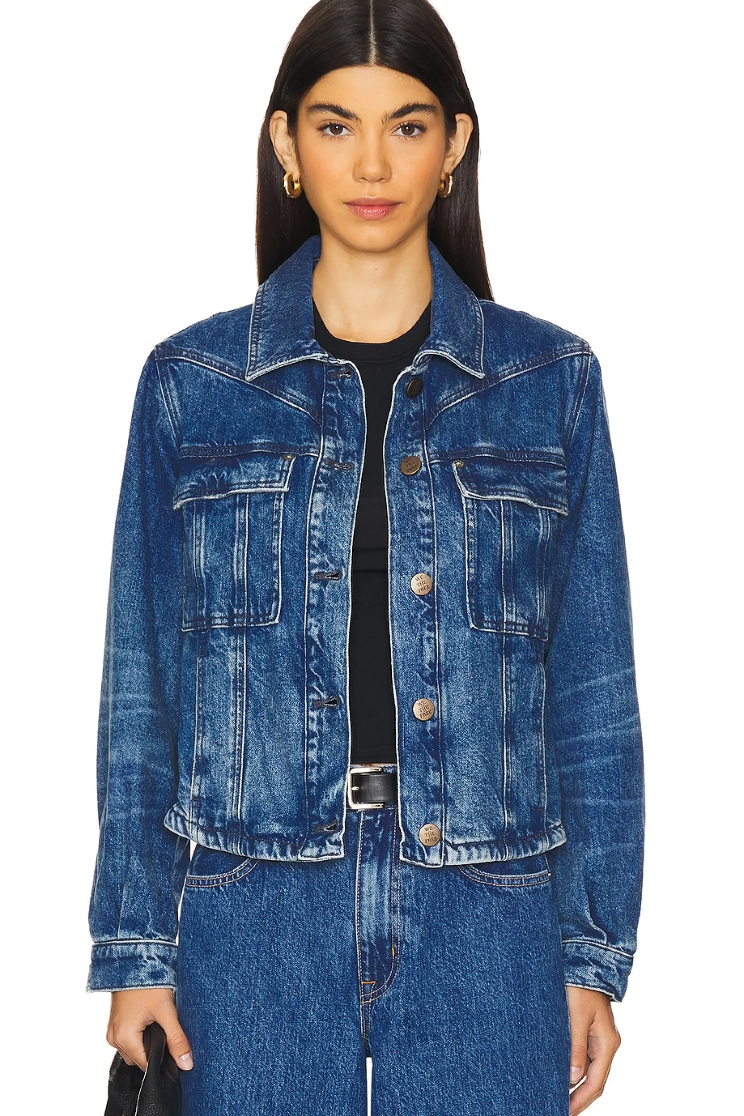 Women Free People Jackets & Coats>x We The Free Jade Denim Jacket