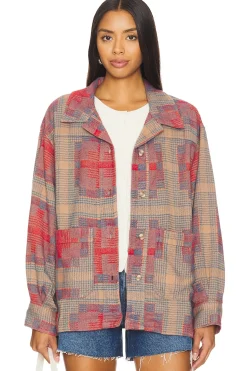 Women Free People Jackets & Coats>x We The Free Keep It Cozy Shirt