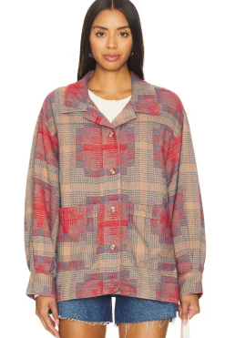 Women Free People Jackets & Coats>x We The Free Keep It Cozy Shirt