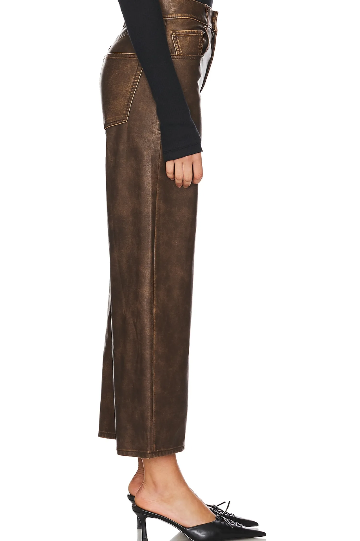 Women Free People Pants>x We The Free Misha Faux Leather Pant