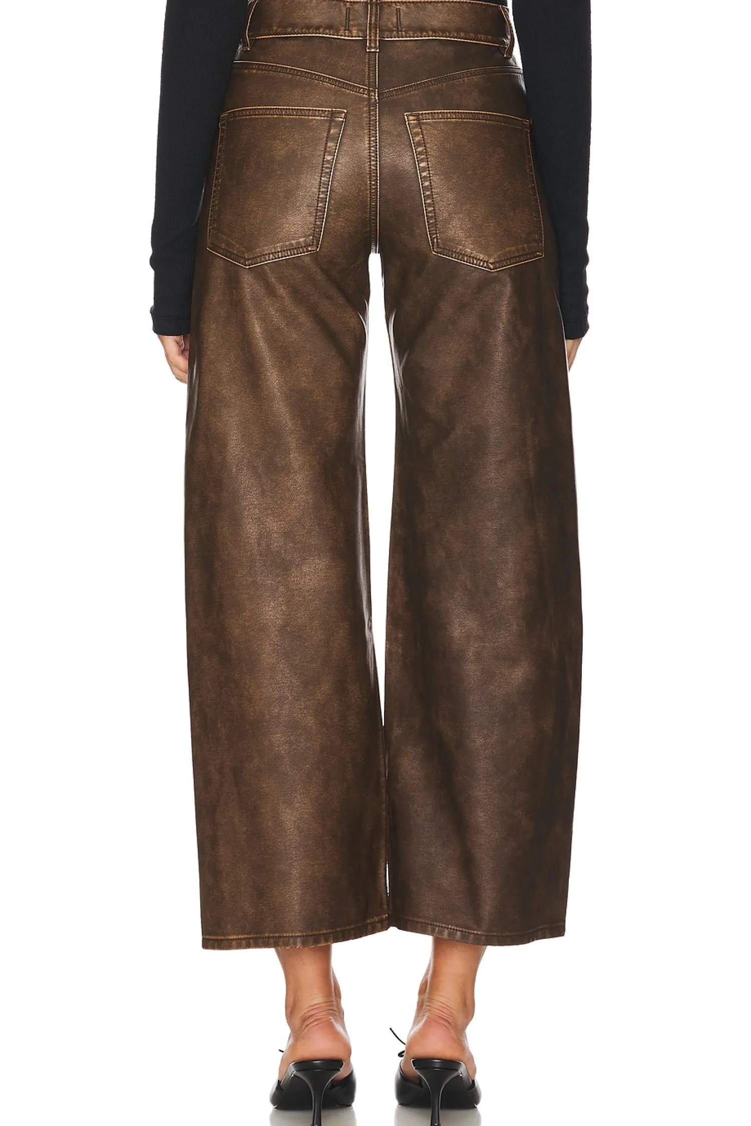 Women Free People Pants>x We The Free Misha Faux Leather Pant
