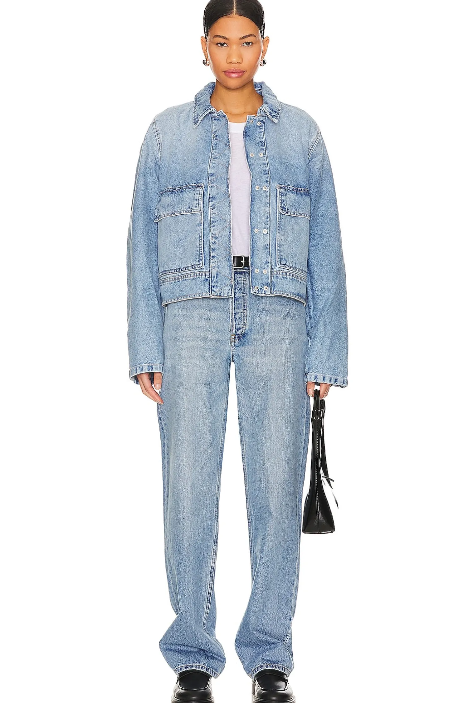 Women Free People Jackets & Coats>x We The Free Suzy Denim Jacket