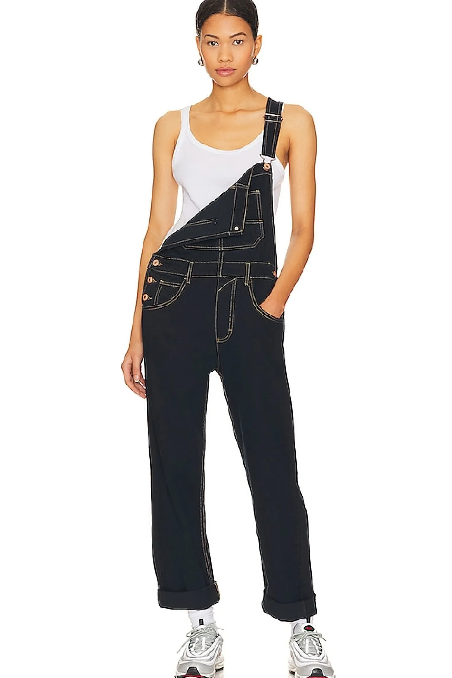 Women Free People Jumpsuits>x We The Free Ziggy Denim Overall