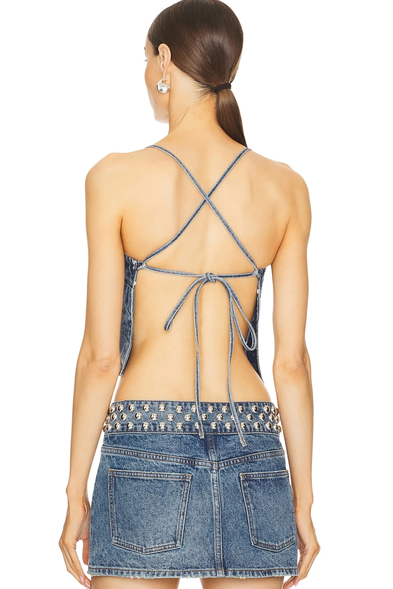 Women GRLFRND Matching Sets>Yoli Cross Back Cami