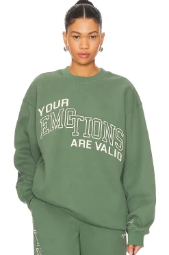 Women The Mayfair Group Loungewear>Your Emotions Are Valid Sweatshirt