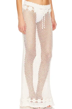 Women Tularosa Matching Sets>Zanea Ruffle Maxi Skirt