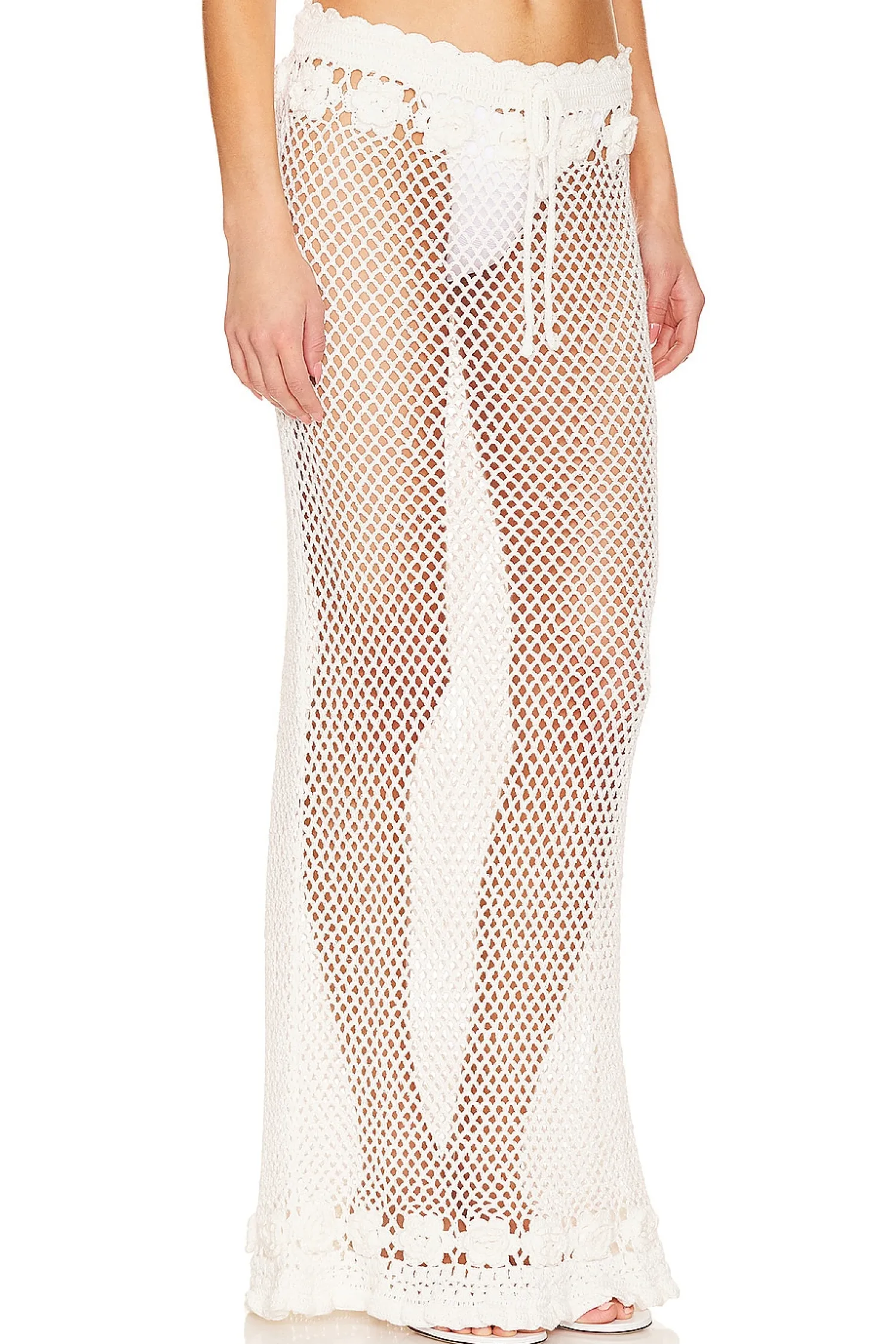 Women Tularosa Matching Sets>Zanea Ruffle Maxi Skirt